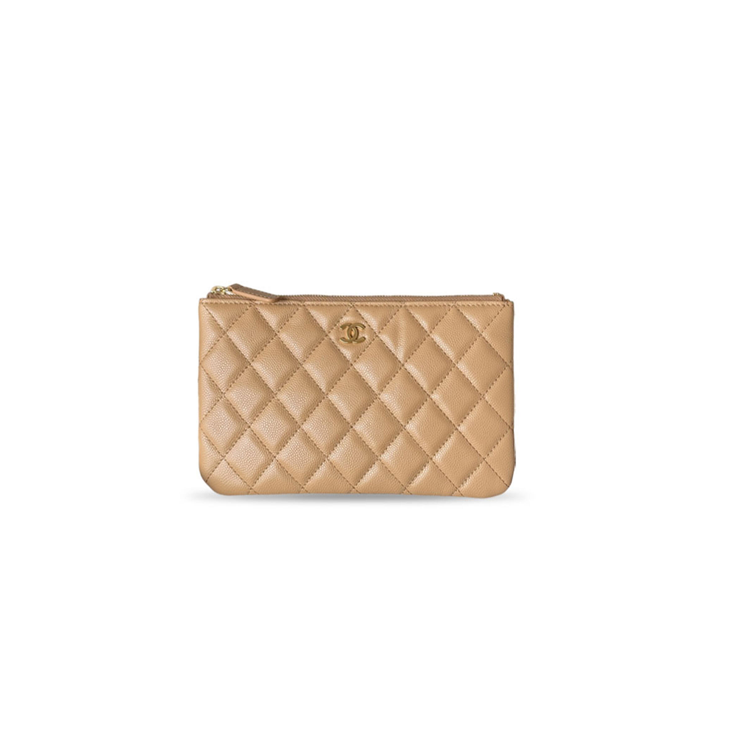 CHANEL CAVIAR QUILTED COSMETIC CASE AP1071 (20*12.2*1cm)